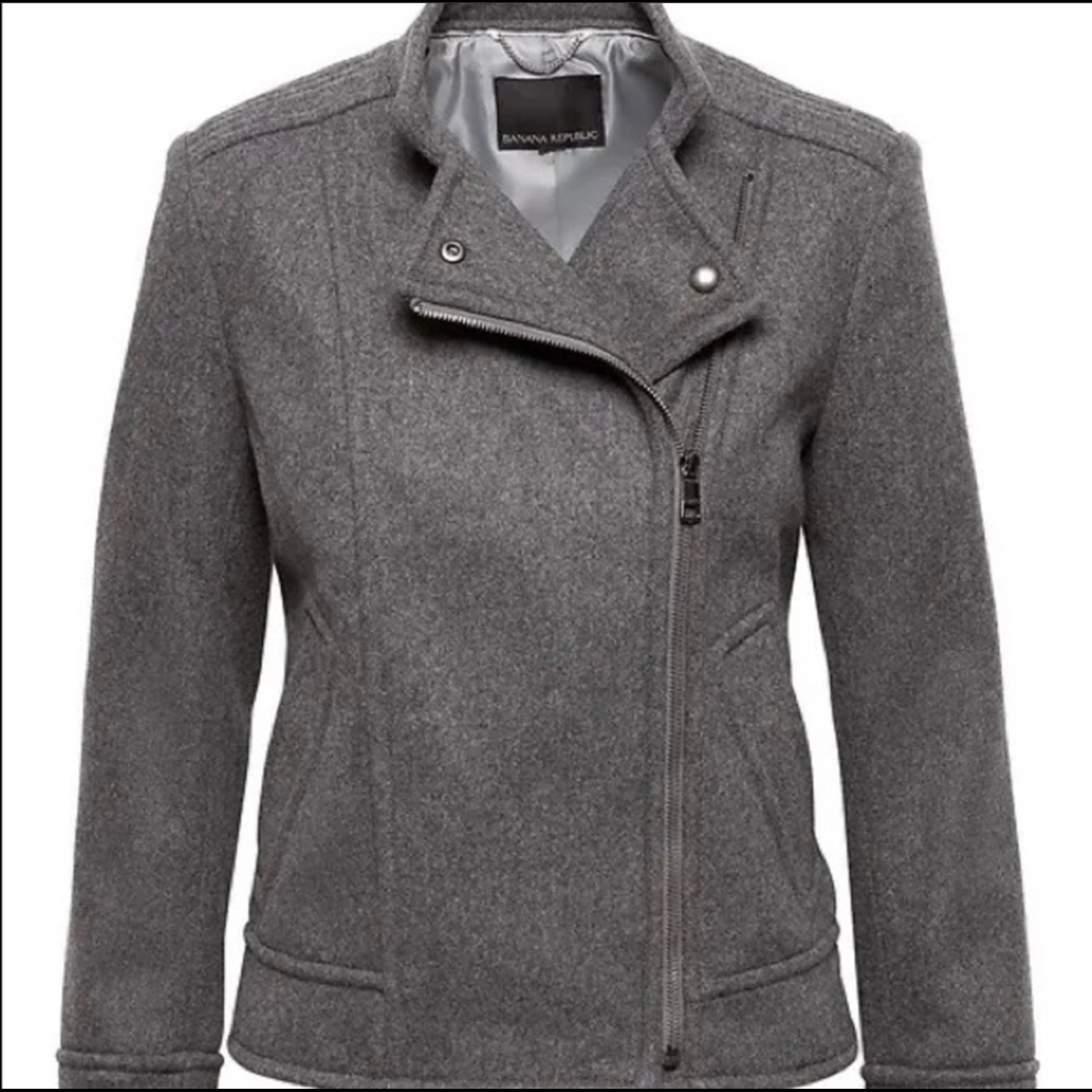 NWT Banana Republic Jackets | Italian Mario Bellucci | Color: Gray | Size: XS